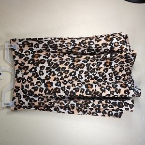 Leopard Print H&M skirt